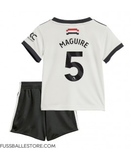 Günstige Manchester United Harry Maguire #5 3rd trikot Kinder 2024-25 Kurzarm (+ Kurze Hosen)